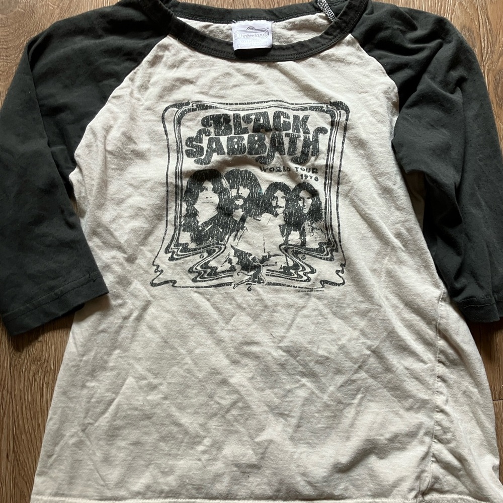 Kids Black Sabbath Raglan Shirt